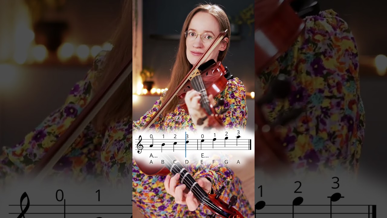 How to Play A Minor Scale on the Violin [Beginner Tutorial with Sheet Music]