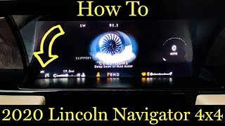 How To | Shift to Four Wheel Drive (4WD) on 2020 Lincoln Navigator 4x4 with Jonathan Sewell Sells screenshot 3