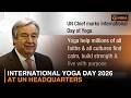International Yoga Day 2026 at UN Headquarters | Yoga for Healthy Aging