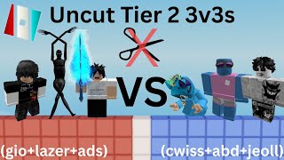 Uncut Tier 2 3v3s (HT2 POV) Bridge Duel