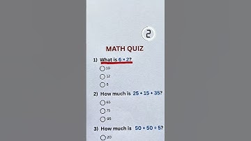 Math Quiz - Drop the correct answer #math #mathematics #quiz