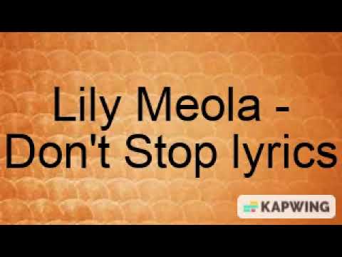 Lily Meola – Sunshine Lyrics