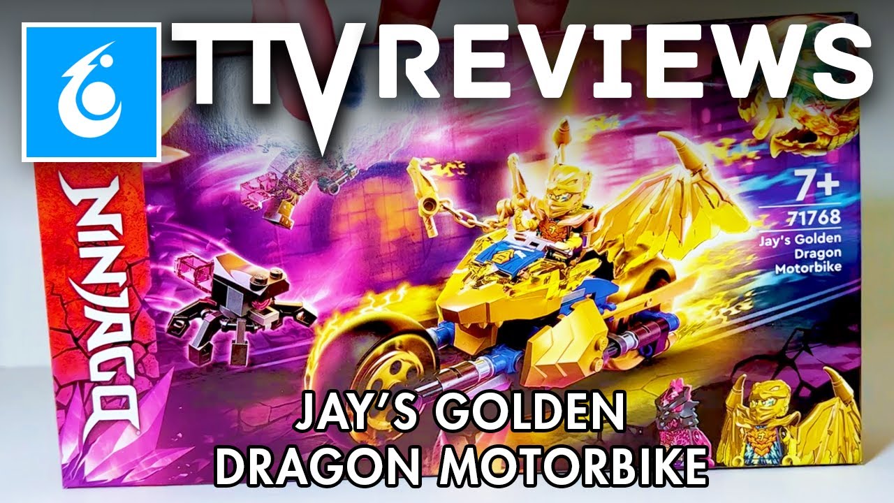Is the cheapest set WORTH IT? 71768 Jay's Golden Dragon Motorbike | NINJAGO Crystalized