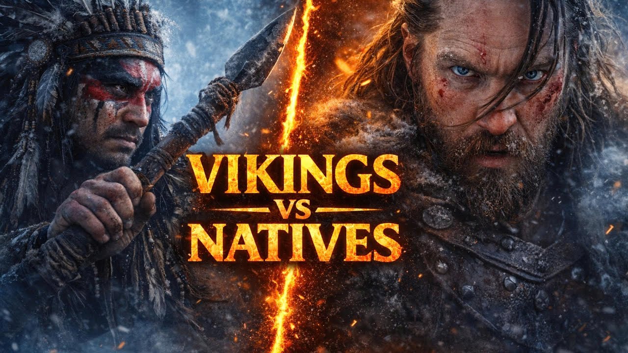 When Vikings Clashed with Native America in a Storm of Blood and Snow!