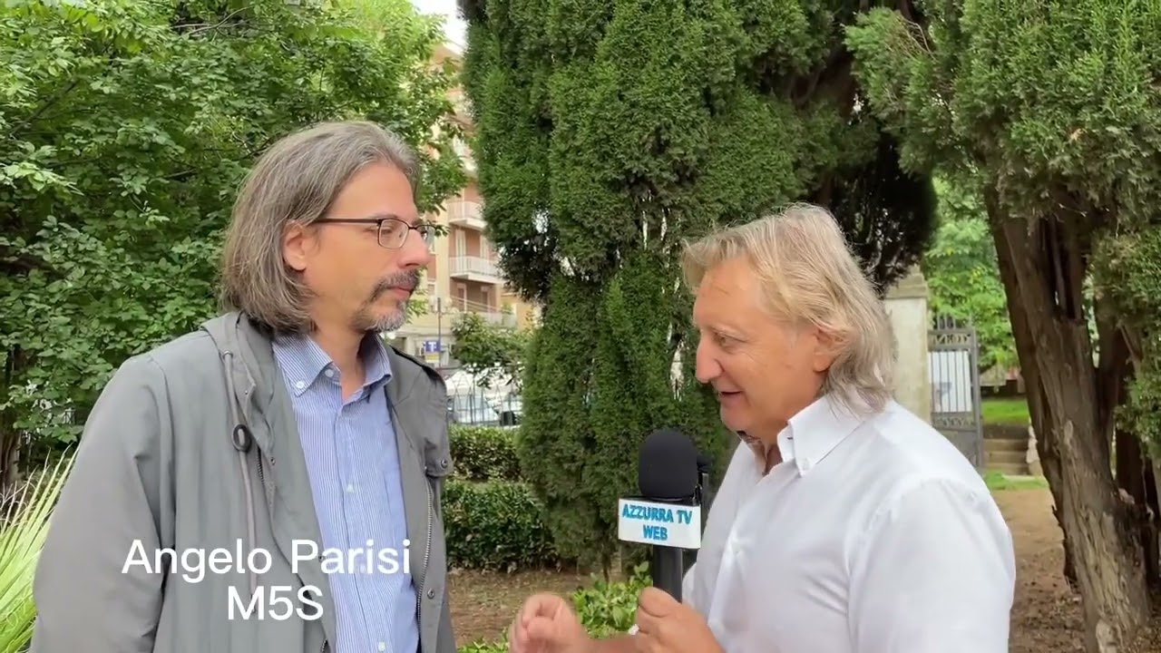 29-09-2022 Leonforte: Angelo Parisi M5S intervista ad Azzurra TV