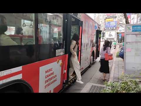 欣欣客運 18路線 往萬華 738-U3 宇通低地板公車 捷運古亭站(和平) 2023.4.21. 攝