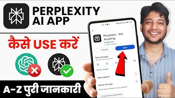 Perplexity App Kaise Use Kare ? How To Use Perplexity Ai | Perplexity App Kaise Use Kare Airtel