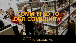 Committed to Our Community – Law Offices of Mark E. Salomone