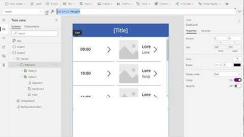 PowerApps scroll multiple galleries
