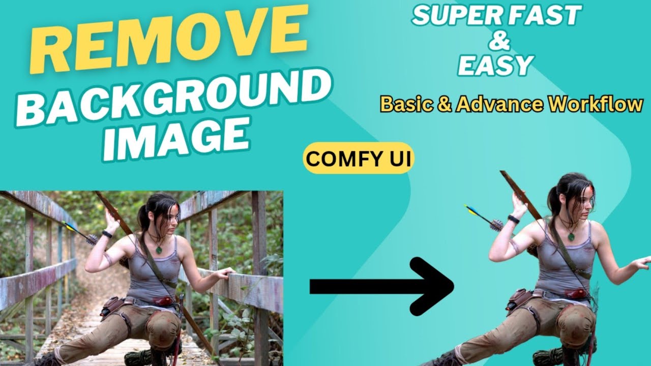 Remove Background in ComfyUI with InSPyReNet AI – Fast & Effortless!