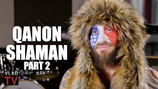 Qanon Shaman On Joining Qanon, Why He Wears Horns Part 2