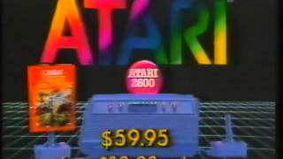 Atari 2600 Commercial Combat and Pac Man