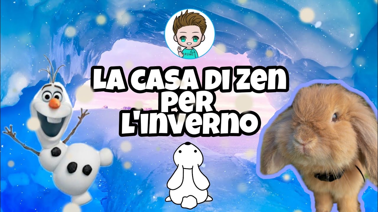 SISTEMIAMO LA CASA DI ZEN PER L'INVERNO | gabbia invernale per conigli | Pixel