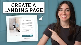 How To Create & Customize A Landing Page With Kit Formerly Convertkit In Minutes