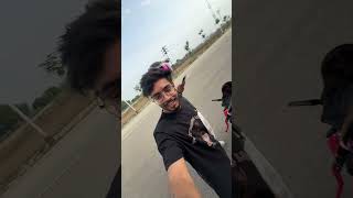 Cow vs biker 😂 / ￼ Gai Mata ❤️ #insatagaram