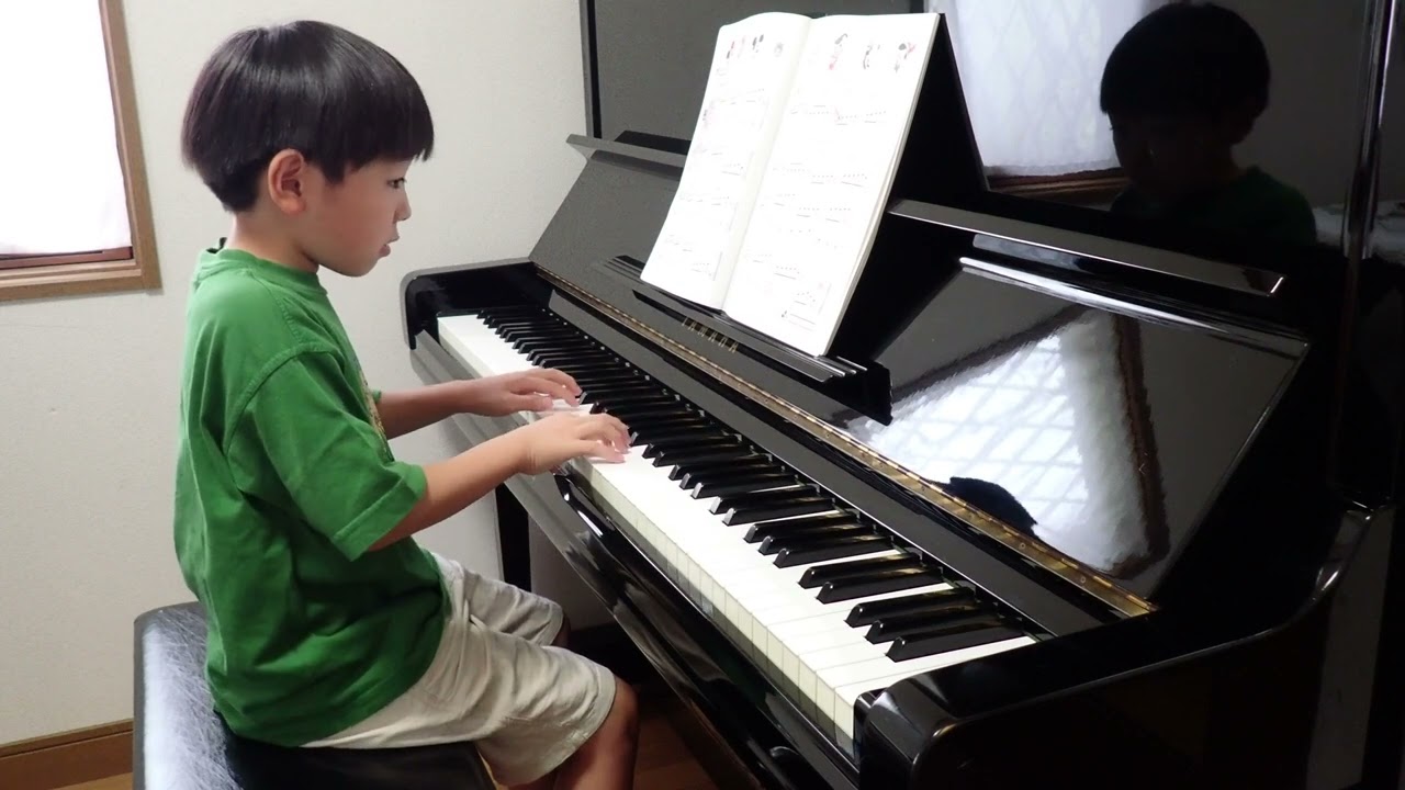 こどものバイエル 】99番 ミッキーといっしょ④より 原著No.62 ピアノ