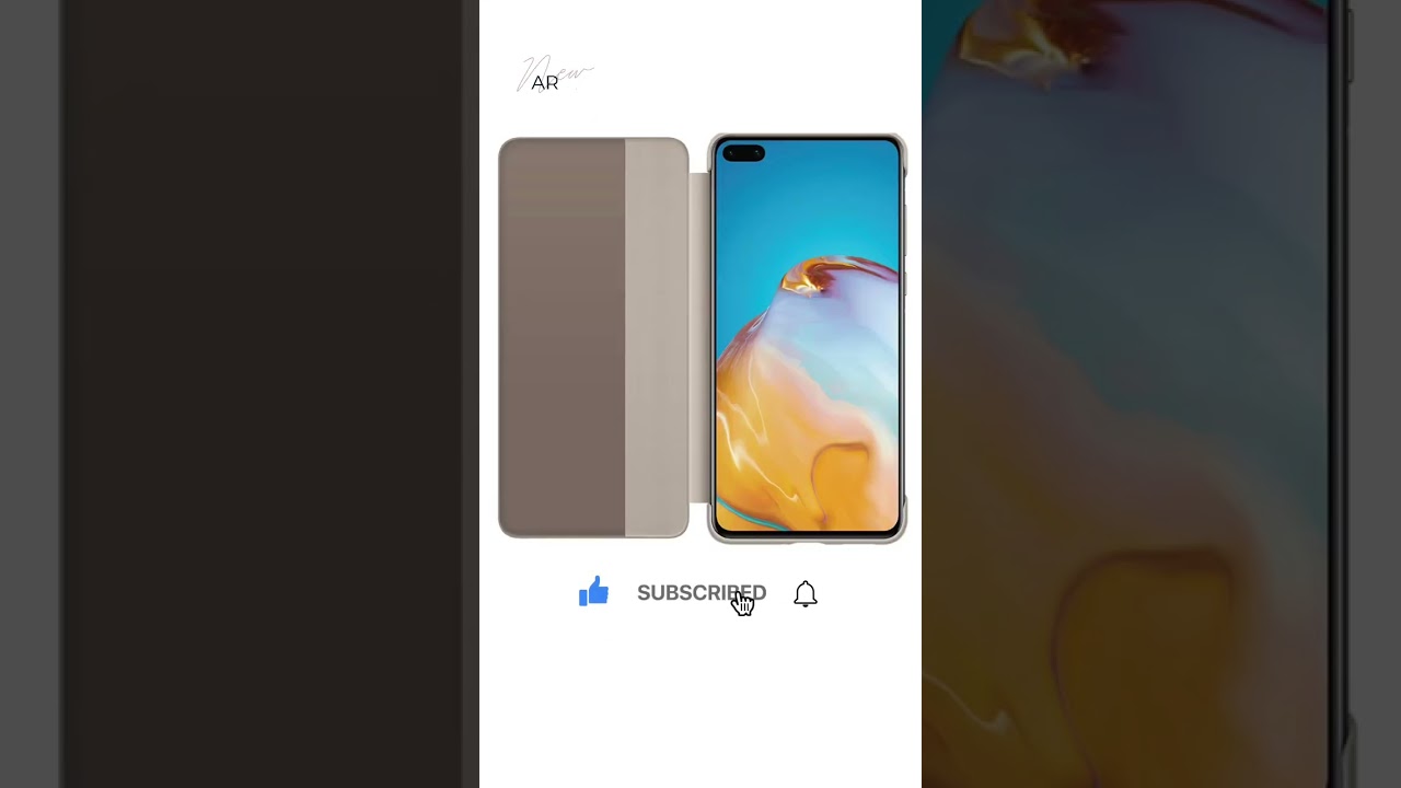 ORIGINAL CASE FOR HUAWEI P40 - SMART VIEW FLIP COVER 