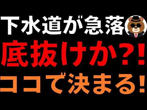 【警告】NJS年初来安値割れ…底抜けか？ココで決まる