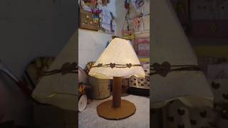 diy desk lamp ✨ | dairy with hamna | #diy #shorts
