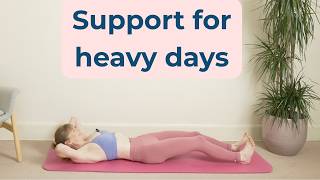 Daily Support Flow for Heavy Pelvic Symptoms | 13 Min Hypopressives