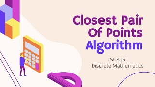 SC205 Project | Closest Pair of Points Algorithm