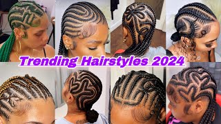 New &amp; Latest Braiding Hair Hairstyles For Black Women | #braidshairstyles