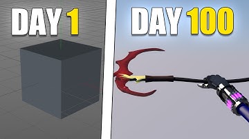 I Spent 100 Days Learning 3D Modeling