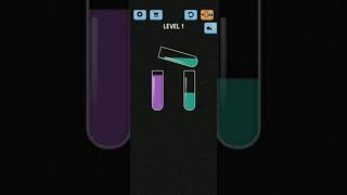 Water Color Sort Walkthrough Gameplay (Level 1)