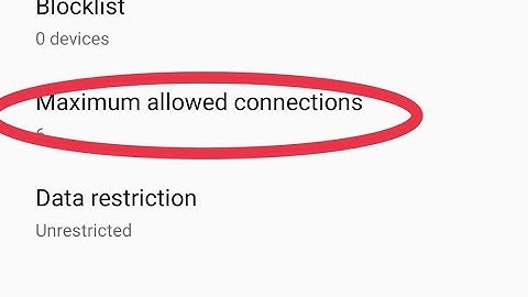 mobile setting Allow maximum connection ke ko customise kaise  kare OnePlus N20 5G  , mobile setting