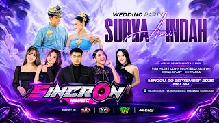 LIVE SINCRON MUSIC || WEDDING PARTY SURYA & INDAH IN BELUNG - SAMBONGBANGI