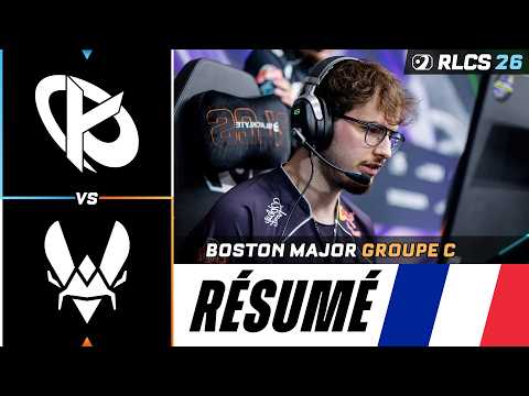 KCORP vs VITALITY | RÉSUMÉ - BOSTON MAJOR RLCS 2026