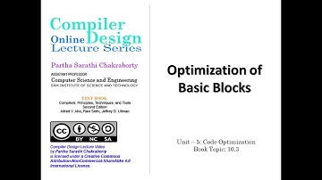 UNIT 5 - Optimization of Basic Blocks