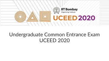 UCEED 2020 | Undergraduate Common Entrance Exam |Introduction | infoEDU