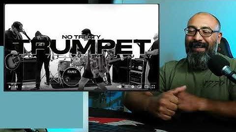 REACTION TO CHRISTIAN METAL BAND | NO TREATY | TRUMPET