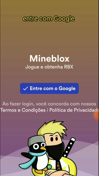 NOVO APP PARA CONSEGUIR ROBUX GRATIS (MINEBLOX - GET RBX) (TUTORIAL  EXPLICANDO) 