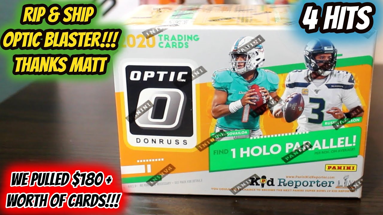 Optic Football Blaster Box Opening | 2020 Optic Football Blaster Box