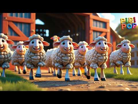 🎵 Little Sheep Over Here | 1 Hour of Farm Songs | Mix for Toddlers