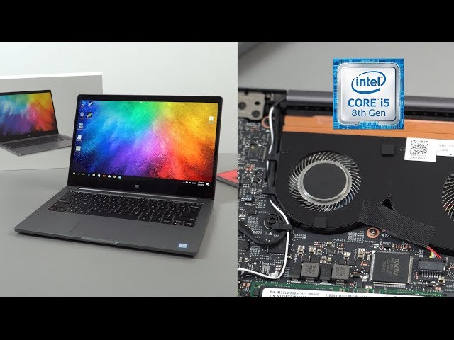 Mi Notebook Air 13 (2018) Kaby Lake R Core i5 8250U Unboxing
