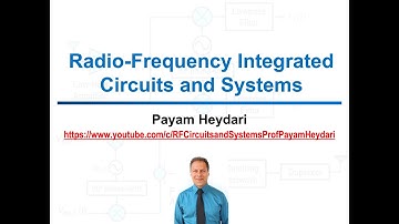RF Circuits and Systems - 4: non-linearity in RF circuits