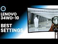 Lenovo Legion Pro 34WD-10 Best Settings