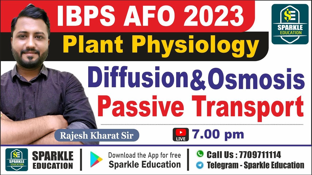 plant physiology | passive transport diffusion and osmosis #plants # ...