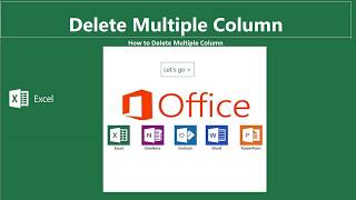 How to delete Multiple column