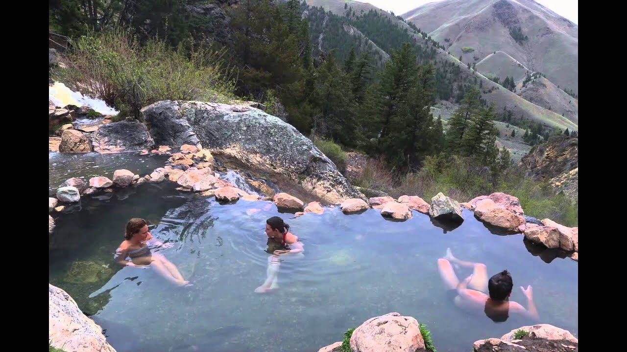 hot springs Goldbug Idaho YouTube