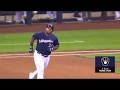 Jesus Aguilar Hits Two Home Runs vs. Colorado