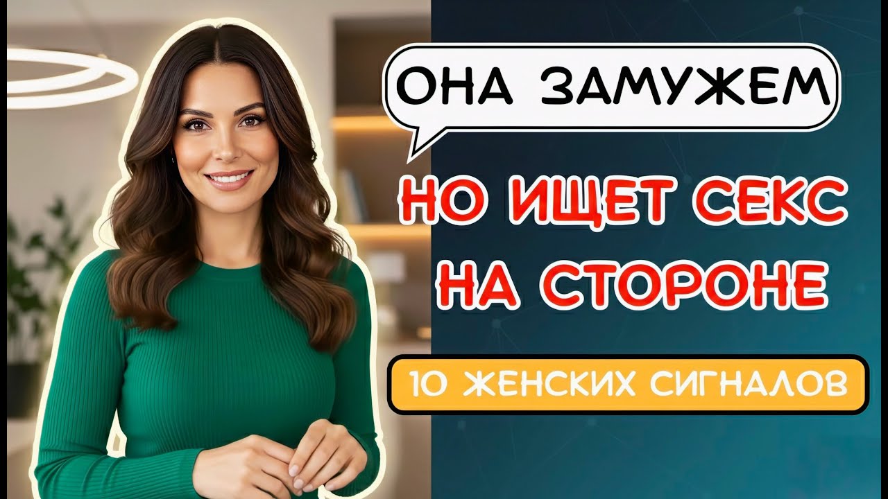 Если Замужняя Делает ЭТО — Она Уже Хочет Тебя (10 Скрытых Сигналов Тела, Которые Не Врут)