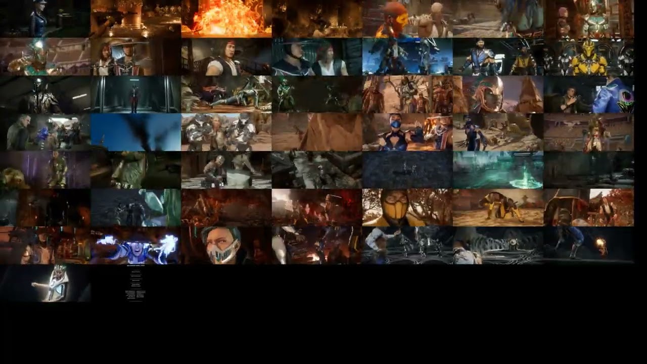 Story Mode Chapter Select All Scenes Mortal Kombat 11