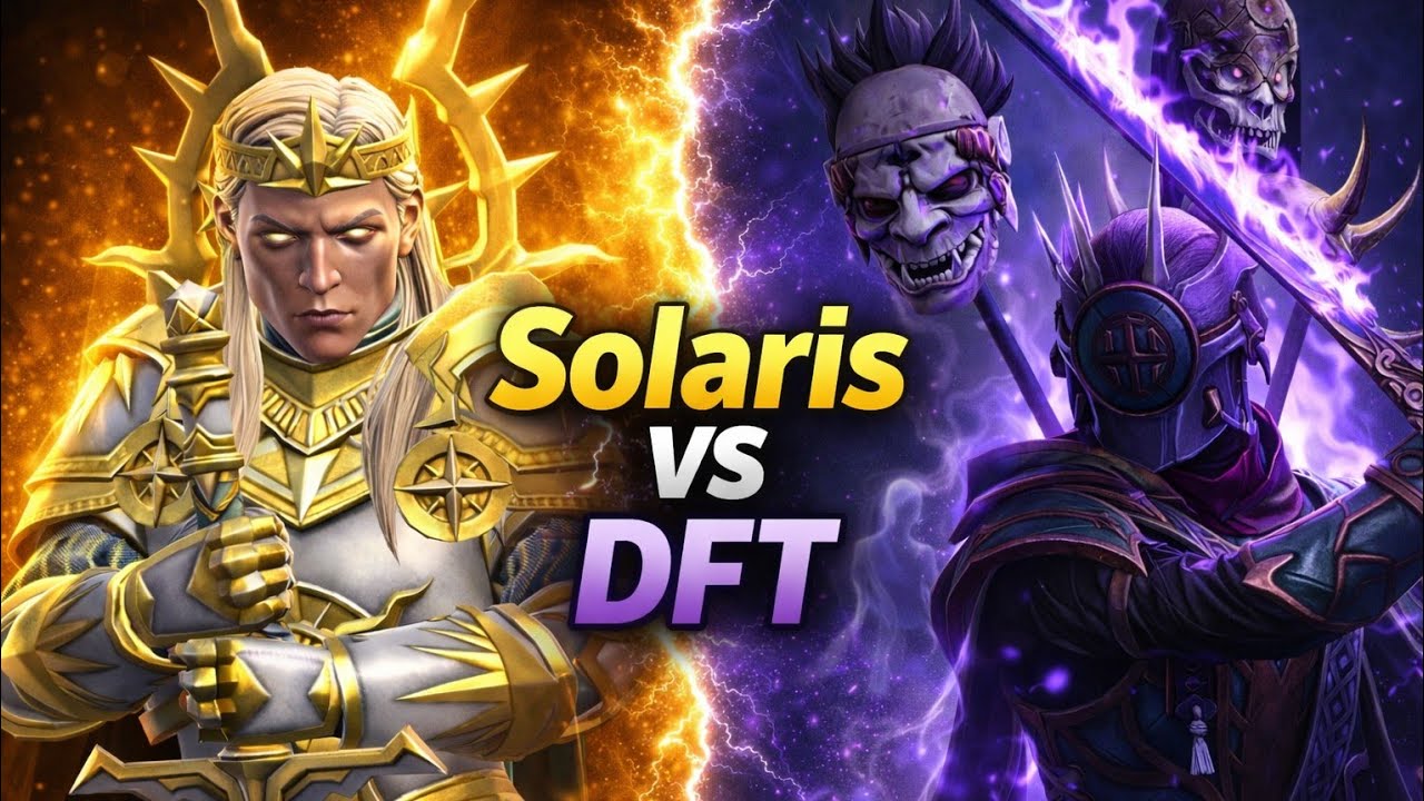 King Solaris vs Dead Forest Triad (DFT) | Shadow Fight 3 Battle