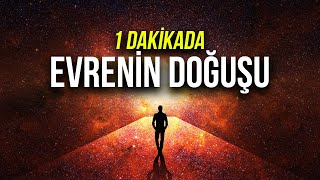 1 Dakikada Evrenin İlk 300.000 Yılı