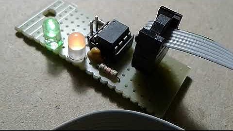 USBtinyISP Primer   First Test Video Fade