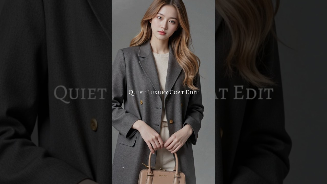 Quiet Luxury Coat Edit ✨ #shorts  #lookbook